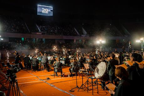 ORQUESTA LLENANDO ESTADIO