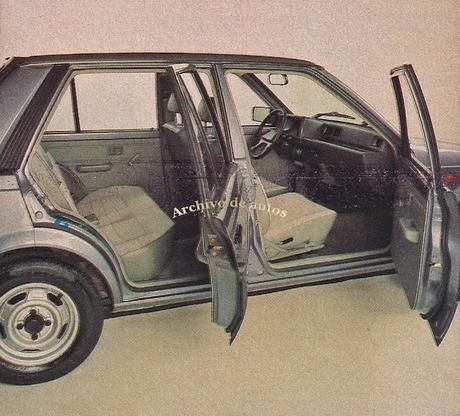 Daihatsu Charade importado al mercado alemán en el año 1984