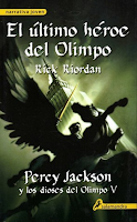 Reseña #1109 - Percy Jackson y el último héroe del Olimpo, Rick Riordan (Percy Jackson y los dioses del Olimpo #05)