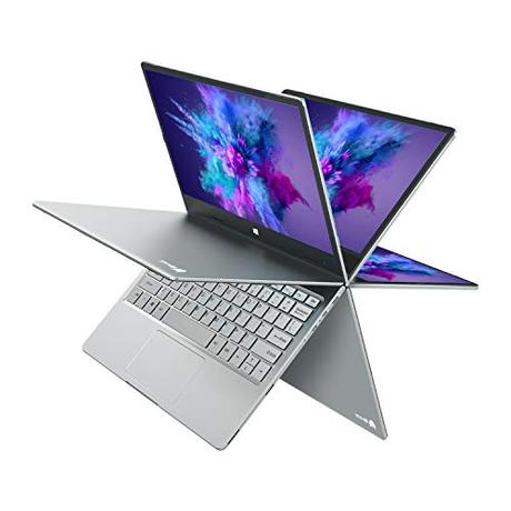 BMAX Ordenador portátil Y11 2 en 1, 11,6 pulgadas (29,46 cm), pantalla táctil convertible Intel N4100, 8 GB de RAM, 256 GB SSD, Windows 10 64bit, Full HD IPS-1920 x 1080, Type-C
