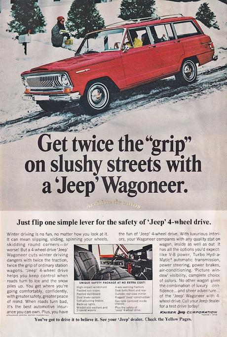 Jeep Wagoneer del año 1966 fabricado por Kaiser Jeep Corporation