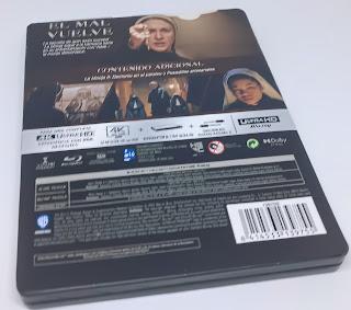 La monja 2; edición especial Steelbook combo bluray/uhd