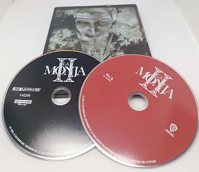 La monja 2; edición especial Steelbook combo bluray/uhd