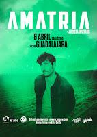 Concierto de Amatria en la Sala Óxido de Guadalajara