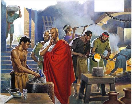 Vitrum, el vidrio en la antigua Roma (II)