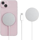 Cargador mag-Safe,[certificato MFI Apple] 15W Cargador Magnético Inalámbrico,Cargador Carga Rapida con iPhone 15/14/13/12 Pro/Pro MAX/Plus/Mini e Airpods 2/3/Pro/Pro2