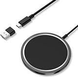 Cargador Inalámbrico Magnético,15W Cargador Inalámbrico Rápido Compatible con iPhone 14/14 Plus/14 Pro/14 Pro Max/15/13/13 Mini/13 Pro/13 Pro Max/12/12Pro,AirPads Pro/2/3