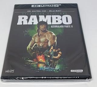 Rambo La trilogía; edición UHD