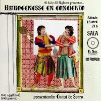 Concierto de Hidrogenesse en Sala el Sol