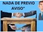 Queremos inspecciones reales residencias, corrupción aviso previo.