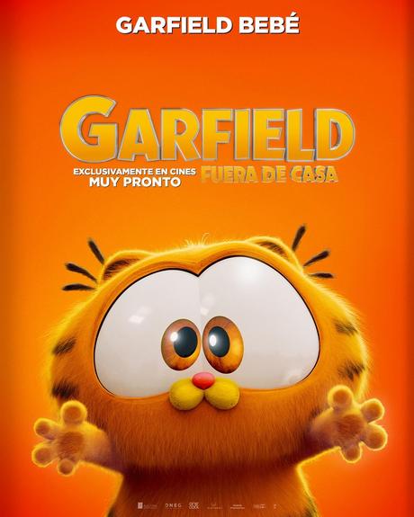 Se revelaron nuevos afiches de “Garfield: Fuera de Casa” Se revelaron nuevos afiches de “Garfield: Fuera de Casa”
