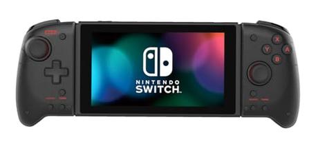 HORI - Mando Split Pad Pro (Negro) para modo portátil (Nintendo Switch) - Licencia oficial