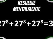 Resuelve mentalmente…