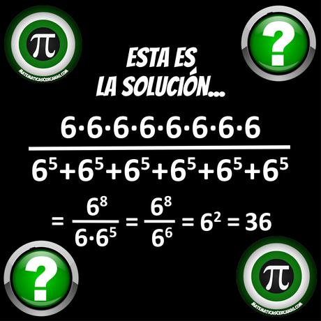 Solución del reto «Calcula de cabeza…» Solución del reto «Calcula de cabeza…»