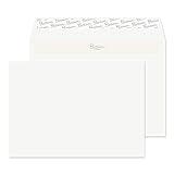 Sobres Blake Premium Business con solapa autoadhesiva, 120 g/m², color blanco, tamaño C5, 162 x 229 mm