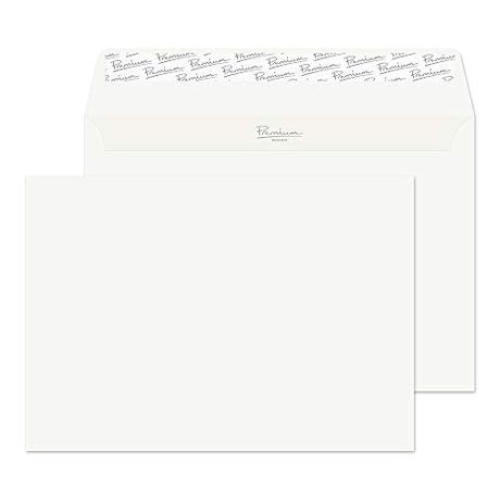 Sobres Blake Premium Business con solapa autoadhesiva, 120 g/m², color blanco, tamaño C5, 162 x 229 mm