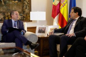 Chana tras su reunión con Page: «Esta alineación institucional le sienta muy bien a la provincia de Cuenca»