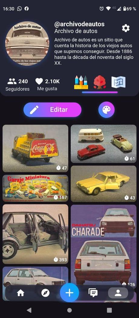 Archivo de autos está en la app italiana Waveful