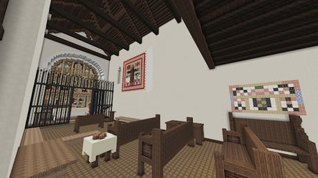 Andorra en Minecraft: Iglesia de Sant Joan de Caselles.