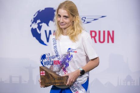 Las increíbles distancias recorridas por los campeones de Wings For Life World Run Nina Zarina (RUS)