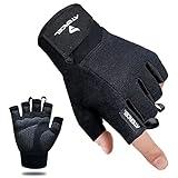 Atercel - Guantes de entrenamiento unisex, guantes de ejercicio para levantamiento de pesas, ciclismo, gimnasio, entrenamiento, transpirables y ajustados