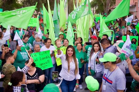 Ruth González del PVEM se Compromete a Impulsar el Desarrollo del Altiplano Potosino