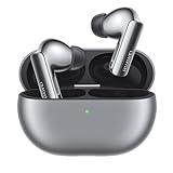 HUAWEI FreeBuds Pro 3 Auriculares Inalámbricos, Sistema de Sonido Hi-Res Dual Driver, Cancelación de Ruido Inteligente, Llamadas de Mayor Calidad, Batería hasta 31 Horas, Android & iOS, Plateada