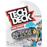 Tech Deck - Finger Skate - Pack 1 Fingerboard - Auténtico Skate de Dedos 96 mm Personalizables - 6028846 - Juguetes Niños 6 años + - Modelo Aleatorio