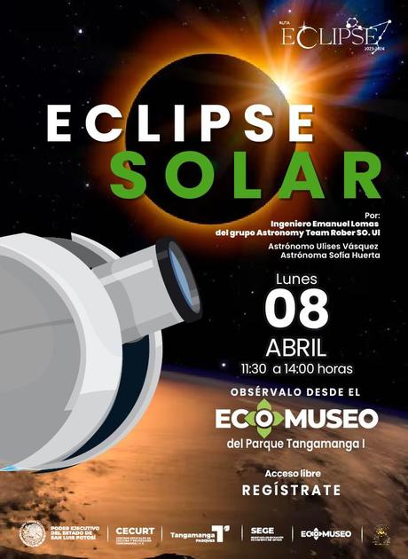 San Luis Potosí se Prepara para el Espectacular Eclipse Total de Sol