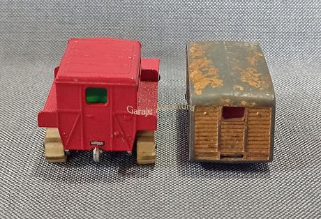 Transporte de caballos y tractor para la nieve ambas piezas #35 de Matchbox