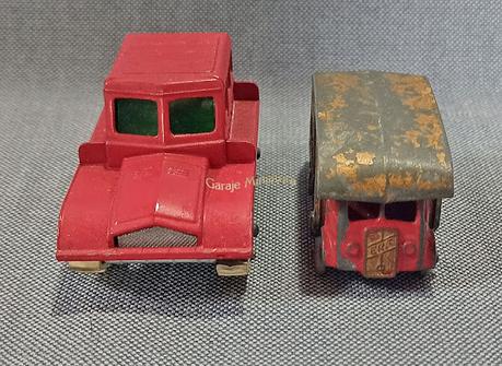 Transporte de caballos y tractor para la nieve ambas piezas #35 de Matchbox