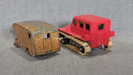 Transporte de caballos y tractor para la nieve ambas piezas #35 de Matchbox