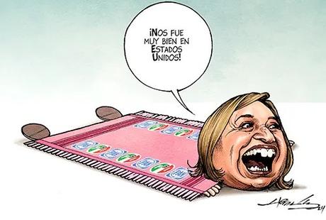 Se cae a pedazos la candidata de los gringos en las elecciones del 2 de junio en México...