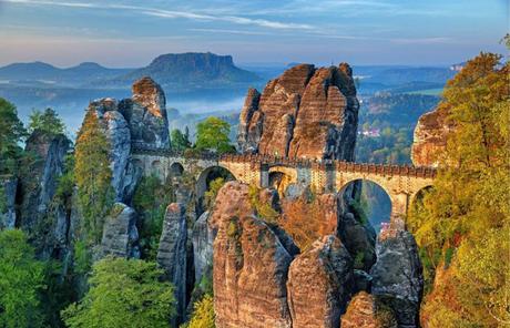 Los monumentos más famosos de Alemania Puente Bastei