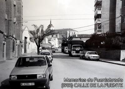 Calle de la Fuente en 1980