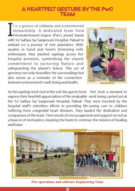 Sai Sanjeevani Newsletter: February  - March 2024 Edition