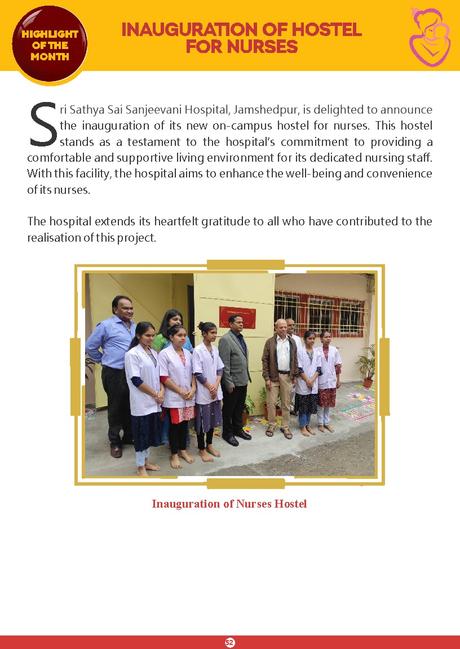 Sai Sanjeevani Newsletter: February  - March 2024 Edition