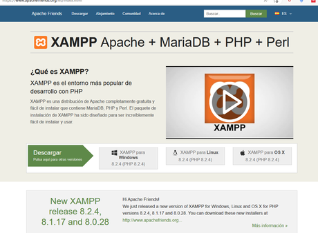 Recrear en local su blog de wordpress instalacion XAmpp
