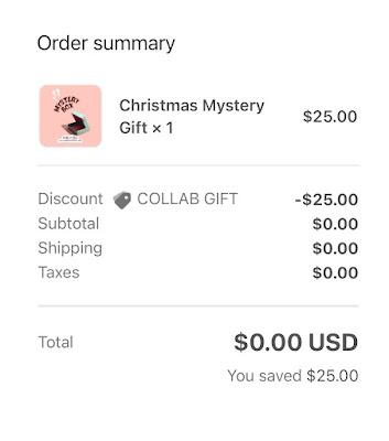 🍀 Christmas Mystery Box Gift. Oulac 🍀