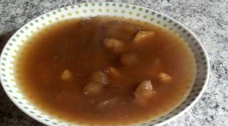 Sopa de chuño molido