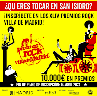Abierto el Plazo de Inscripciones de Premios Rock Villa de Madrid