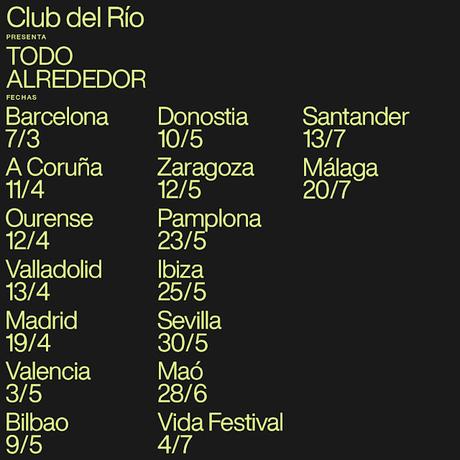 CLUB DEL RÍO: 'TODO ALREDEDOR'