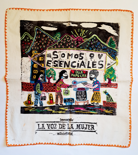 Somos esenciales © Cooperativa Gráfica La Voz de La Mujer (2020)