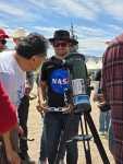 Nazas, Durango, se Ilumina con la magia del Eclipse Solar Total