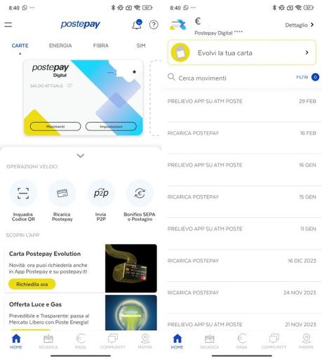 Cómo bloquear una suscripción en Postepay