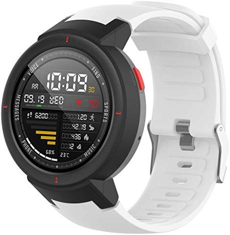 Classicase Correa de Reloj Reemplazo Compatible con Amazfit Verge/Verge Lite, la Correa de Reloj Watch Band Accessorios (Pattern 6)