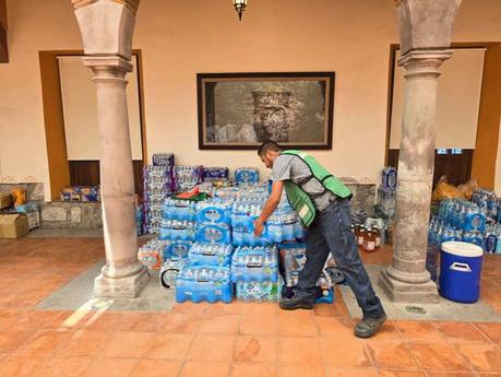 Movilización solidaria en favor de brigadistas que combaten incendios forestales en San Luis Potosí