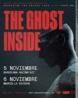 Concierto en Barcelona y en Madrid de The Ghost Inside este 2024 en noviembre
