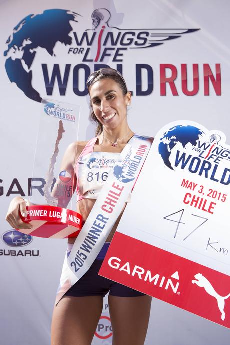 Karen Torrealba y sus victorias en Wings For Life World Run: «Son de esos momentos que quedan grabados en tu memoria y corazón» Karen Torrealba Paola - Winner