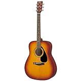 Yamaha F310 Guitarra Acústica - Guitarra Folk 4/4 de madera, 63.4 cm, 25 pulgadas, 6 cuerdas metálicas, color Marrón (Tobacco Brown Sunburst)